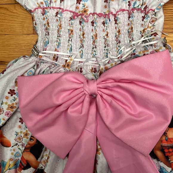 Kids Boutique Moana Dress - Picture 7 of 8